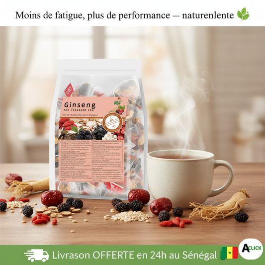 Thé aux Dix Trésors au Ginseng